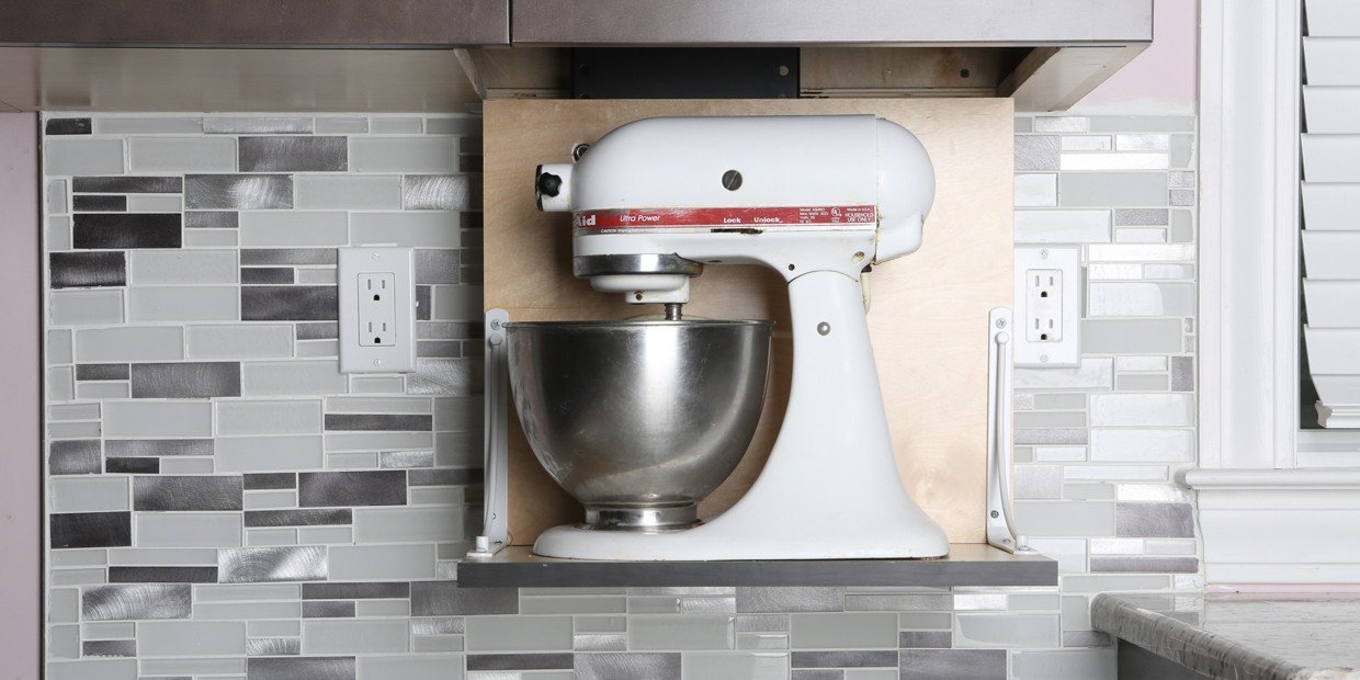 Hidden Kitchen Storage: How to Install a Motorized Lift For Small Appl –  Touchstone Home Products, Inc.