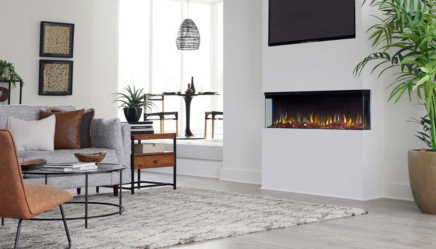 Touchstone Sideline Infinity Smart Electric Fireplace Collection