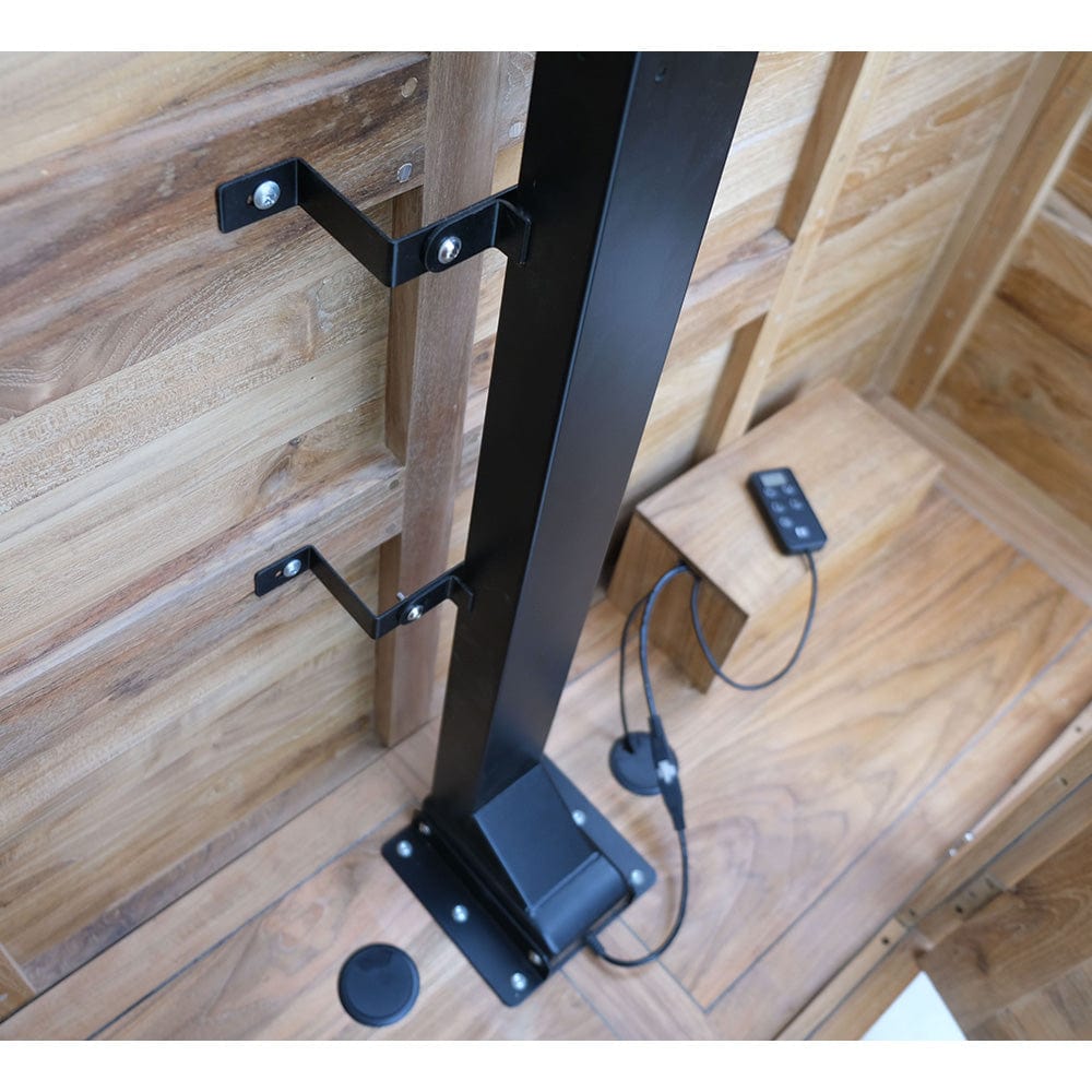 TechTeak® Outdoor TV Lift Cabinet for TVs up to 65 inches - 70068 inside shot