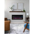 The Sideline 50 Inch Recessed Smart Electric Fireplace 80004 room setting