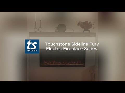 The Sideline Fury 46 Inch Recessed Smart Electric Fireplace 80053 video