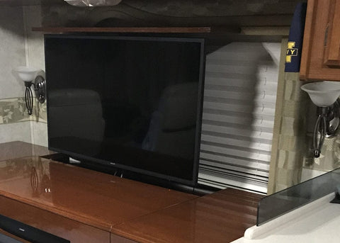 Touchstone TV Lift Mechanism in a RV