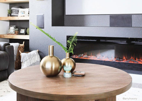Touchstone Sideline 72 Electric Fireplace by @amyhorany