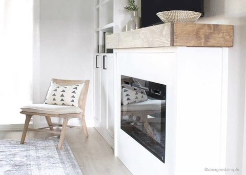 Touchstone Sideline Electric Fireplace by @designedsimple