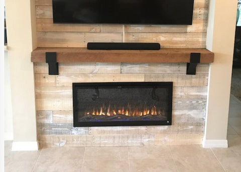 Sideline Electric Fireplace JMA Homes