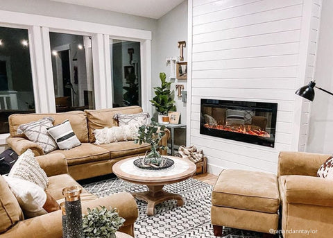 Touchstone Sideline Electric Fireplace by @ranandanntaylor