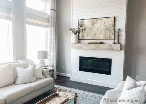 Sideline 50 Electric Fireplace by the Blooming Nest
