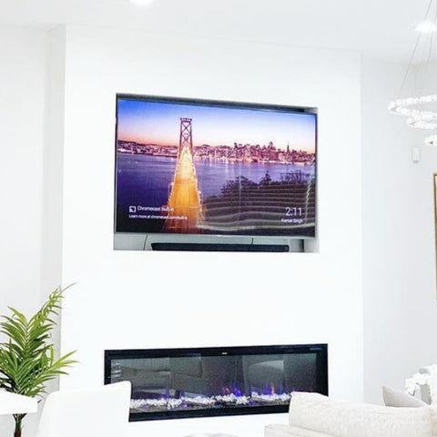 Sideline Elite Electric Fireplace by @livelovelucceus
