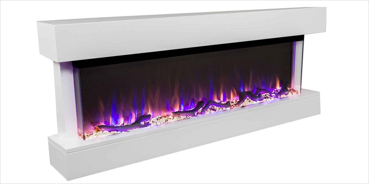 Touchstone Wall Mount Chesmont Electric Fireplace with mantel