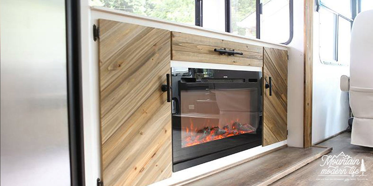 Primetime Rv Fireplace RV Renovation: Fireplace Inserts and TV Lifts for RVs, Campers and Mot ...