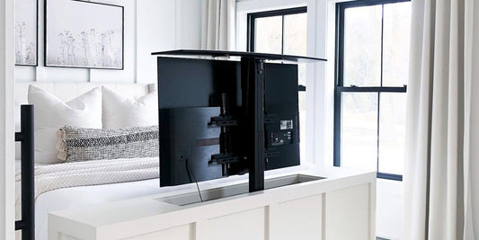 Bedroom Style Challenge: How to Hide Your TV – Touchstone Home Products ...
