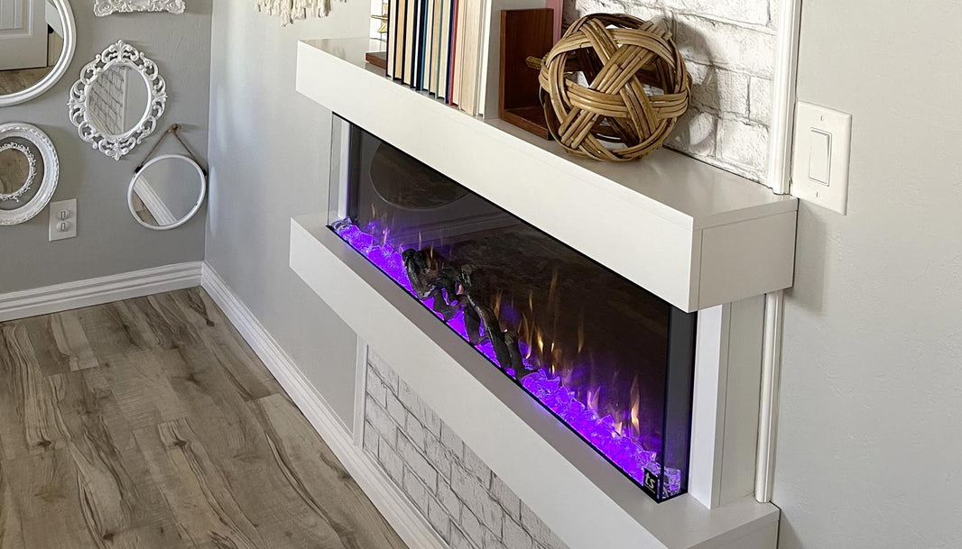 Wall Mounted Electric Fireplaces Touchstone Home Products, Inc.