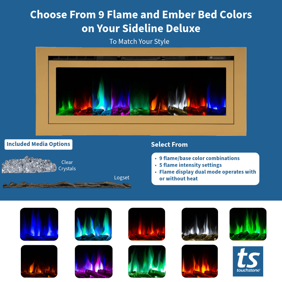 flame and ember bed graphic
