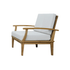 Touchstone Solena Teak Sofa on white angled