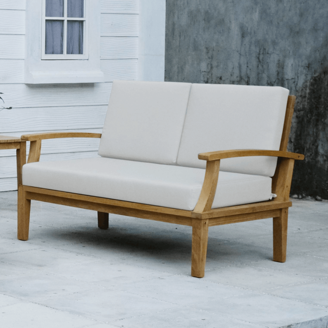 Touchstone Solena Teak Sofa lifestyle image