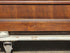 Showroom Unit - Elevate 72009 Honey Oak TV Lift Cabinet detail shot.