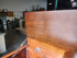 Showroom Unit - Elevate 72009 Honey Oak TV Lift Cabinet detail shot inside.