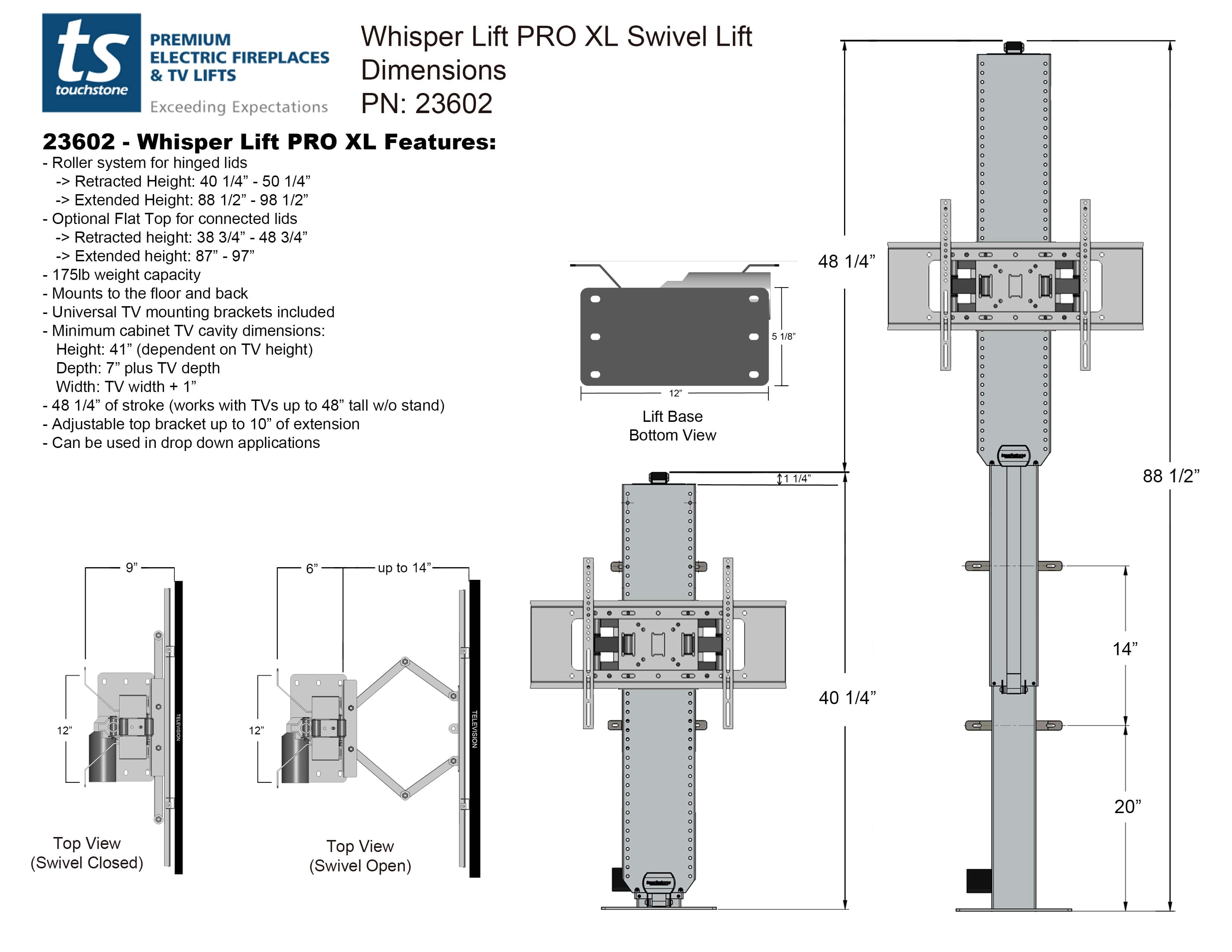 23602 Dimensional Drawing