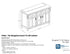 Touchstone 70062 Bungalow Smart TV Lift Cabinet dimensional drawing
