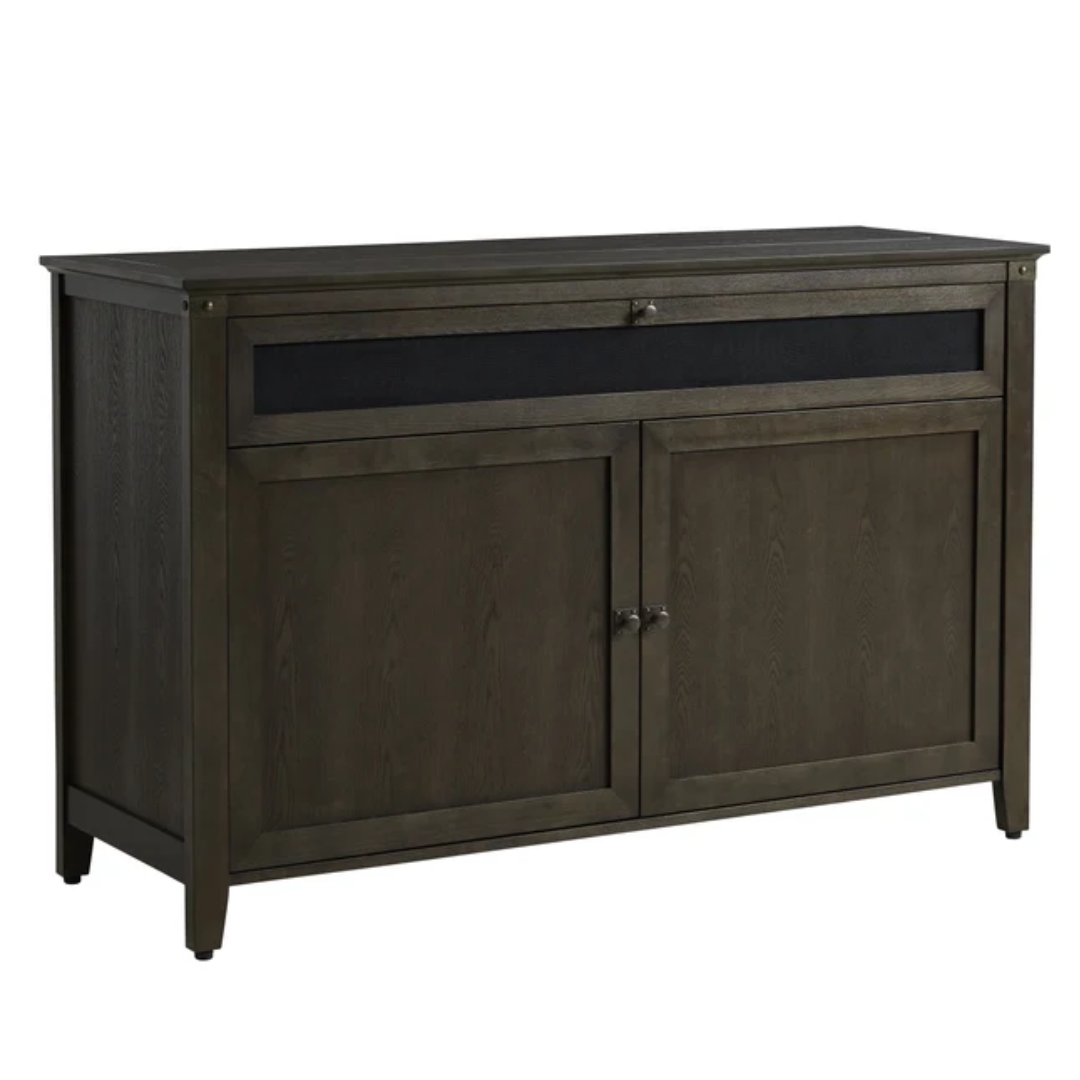 Touchstone Claymont TV Lift Cabinet mid century modern style