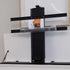 Touchstone Elevate 72009 TV Lift bracket and component shelf pictured in the cabinet with no television.