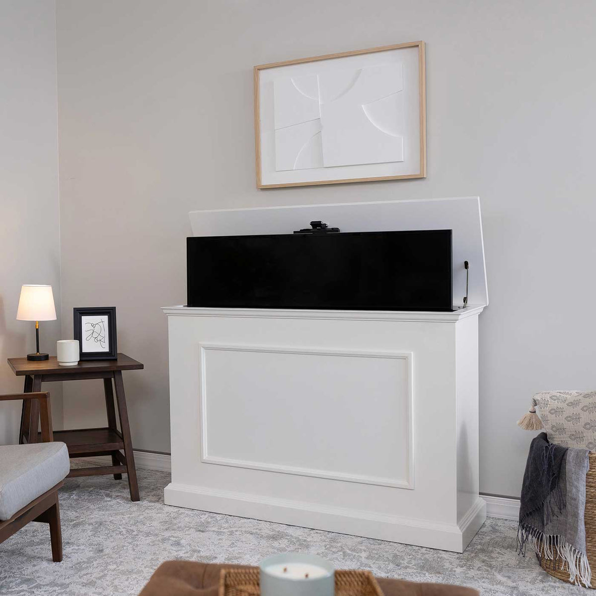 Touchstone 72015 The Elevate® TV for TVs Up To 50 inches, White