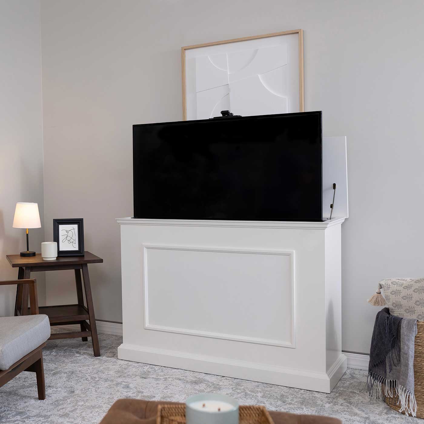 Hideaway shop tv stand