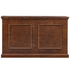 74008 Grand Elevate Smart TV Lift Cabinet back view with lid closed on white.