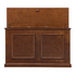 74008 Grand Elevate Smart TV Lift Cabinet front view with lid raised on white.
