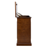 74008 Grand Elevate Smart TV Lift Cabinet side view with lid open on white.
