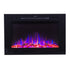 Forte 80006 40 inch Recessed Electric Fireplace with log set.