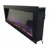 Sideline Outdoor/Indoor 80017 Wall Mounted Electric Fireplace pictured from a angle.