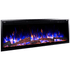 Sideline Elite Pro Electric Fireplace beauty shot with a white background flames on