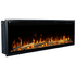 Elite Pro 60 inch angled with orange flames on white