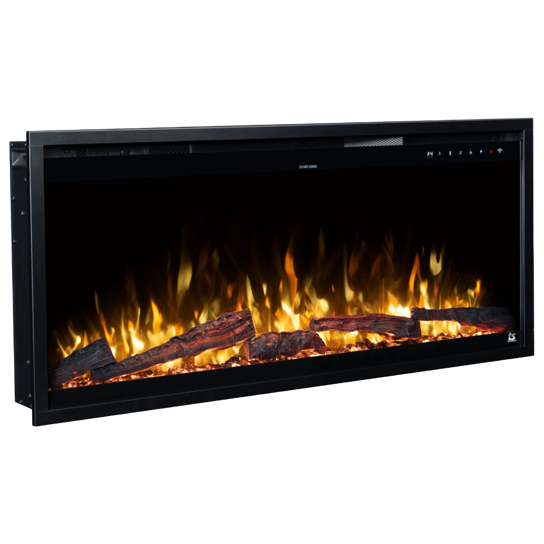 80061 Sideline Elite Pro fireplace angled on a white background
