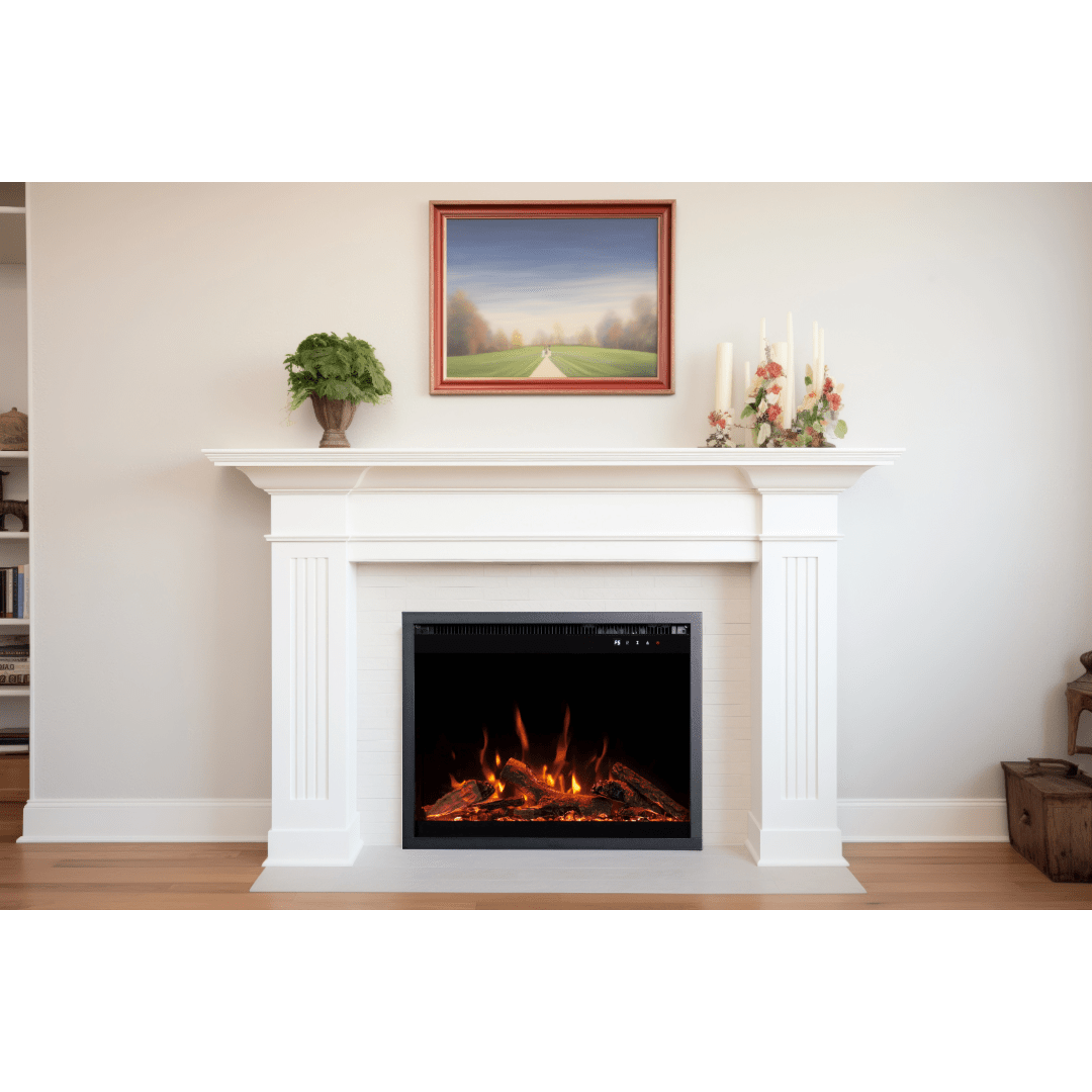 Touchstone Fireplug Pro electric fireplace room setting image
