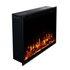 Touchstone Fireplug electric fireplace side angle shot on white background