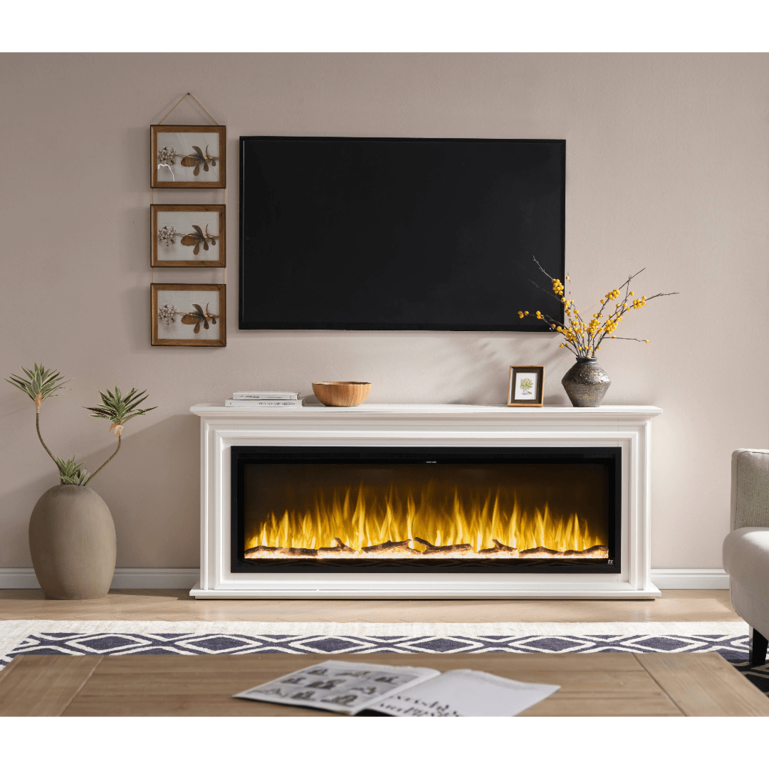 Touchstone 90014 Elite 60 inch encase surround mantel lifestyle image