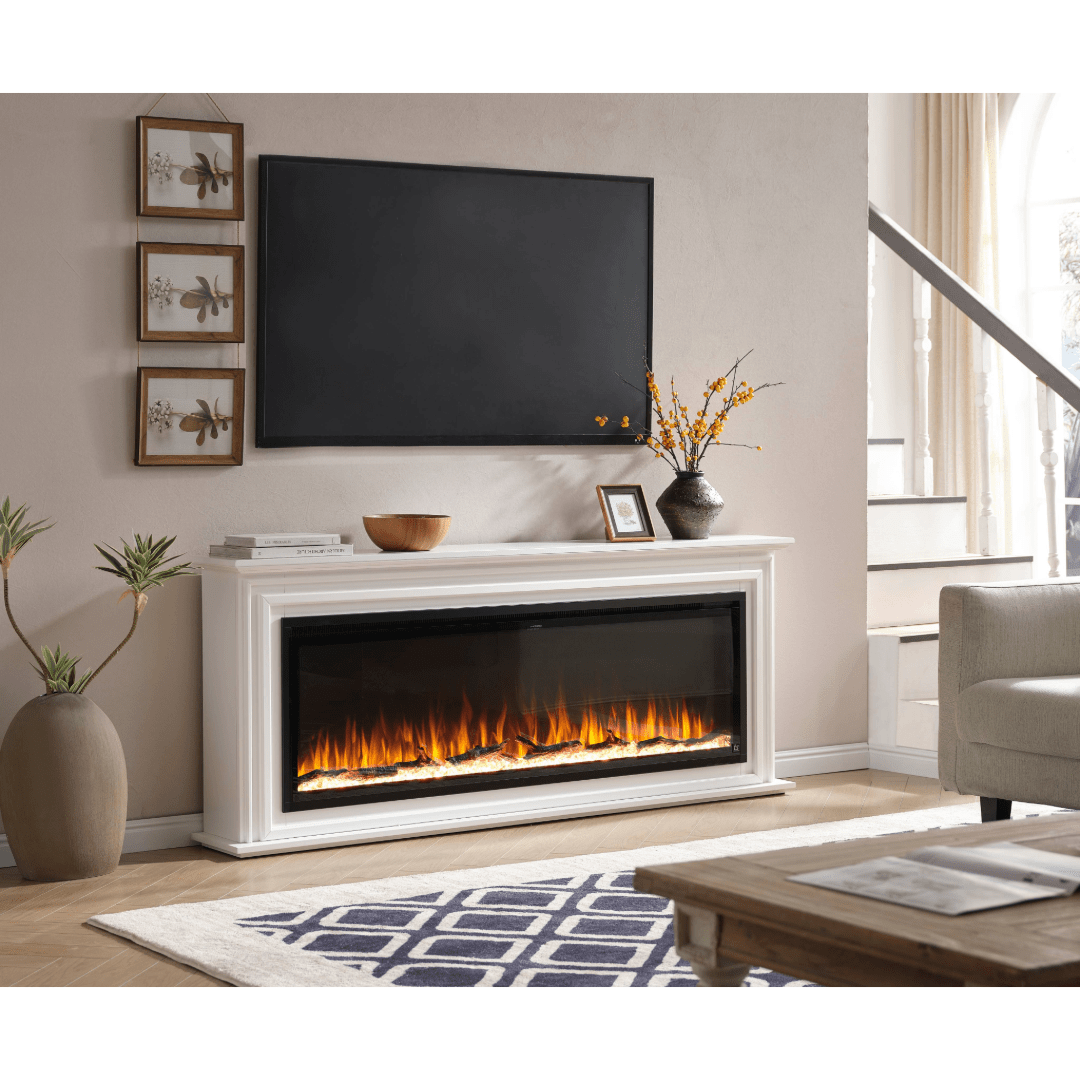 Touchstone 90014 Elite 60 inch encase surround mantel lifestyle image
