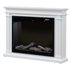Touchstone Fireplug and Encase Surround Mantel 90015 angled on white