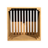 Calena Cube Outdoor Teak Planter