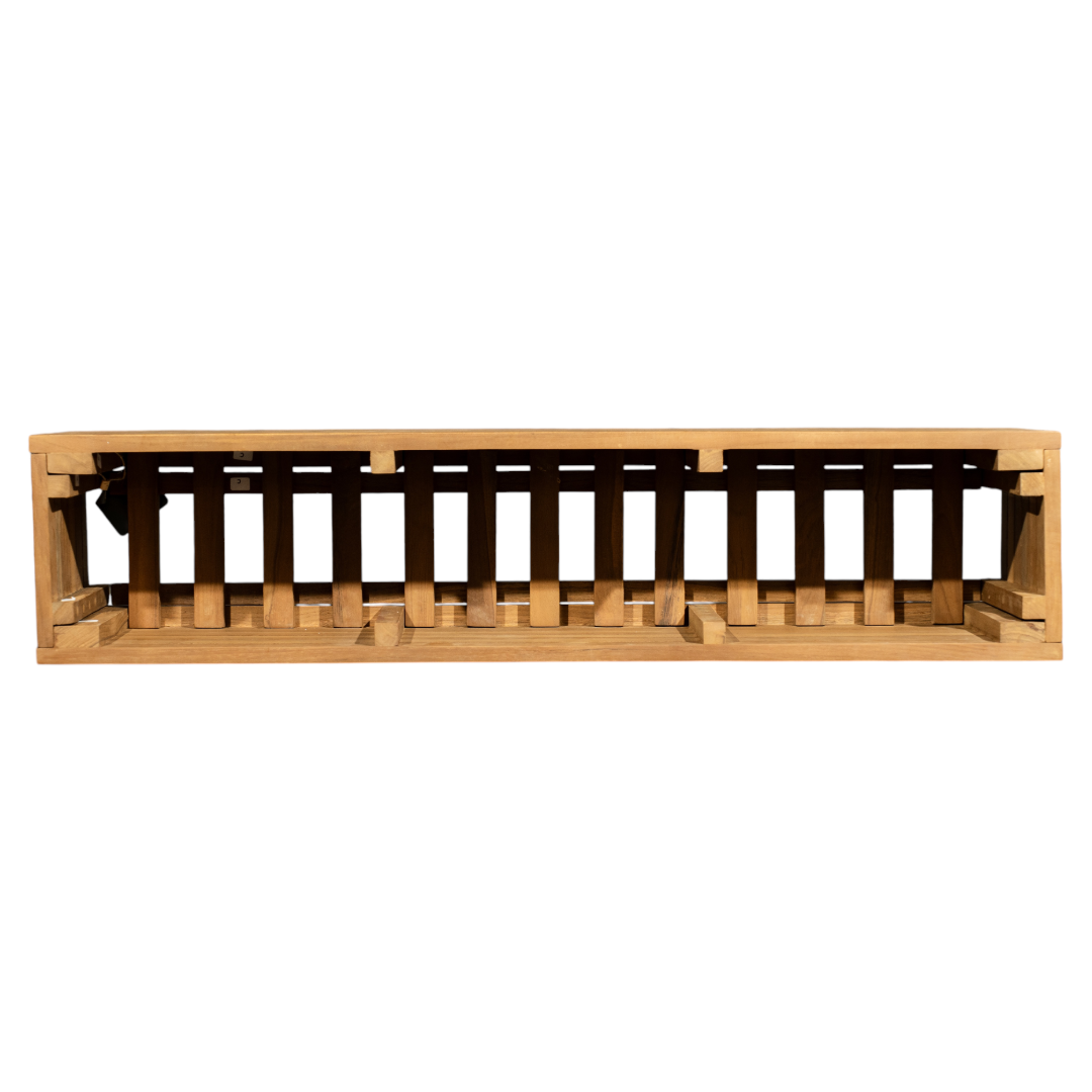 Calena Long Outdoor Teak Planter