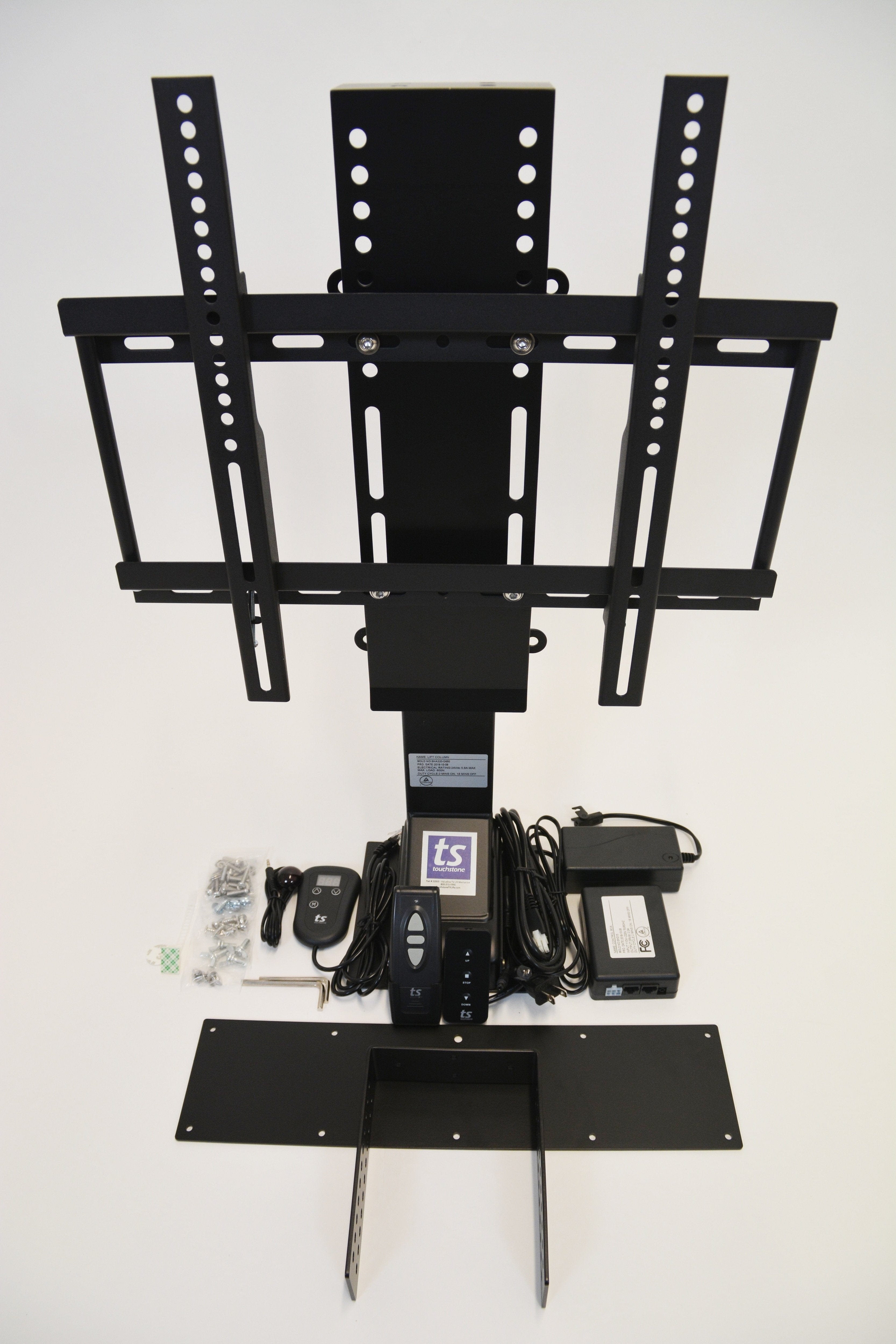 SRV Smart Wifi 32820 Pro 360 SWIVEL TV Lift Mechanism included components.