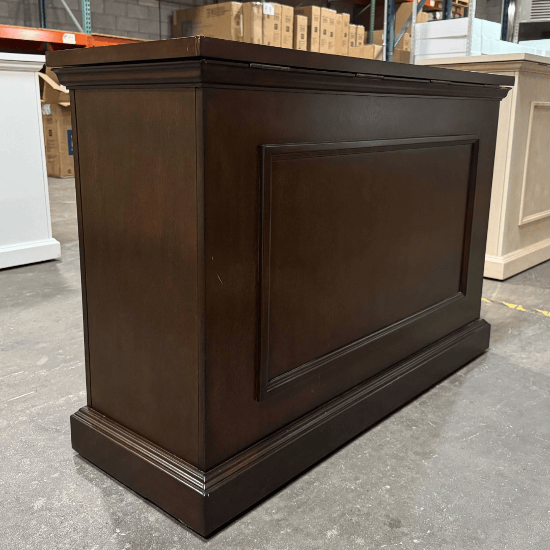 Touchstone Smart TV Lift Cabinet - Showroom Unit photographed in the warehouse - Model 75008 Mini Elevate