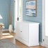 Touchstone Shoreline Cabinet lifestyle image with cabinet closed at an angle.
