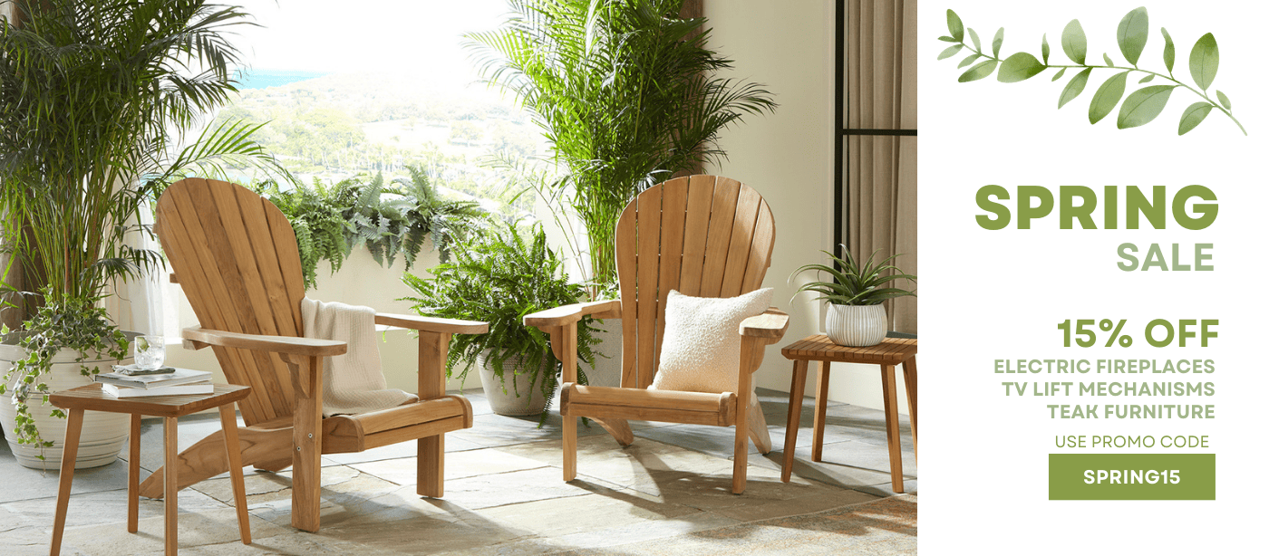 15% off Teak Furniture