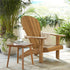 Touchstone Ayenya Teak Adirondack chair lifestyle photo