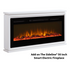 Encase Surround Mantel for The Sideline 50 inch Smart Electric Fireplace