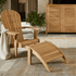 Avenya Teak Ottoman lifestyle photo