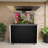The Solara Steel 70069 Outdoor TV Premium Lift Cabinet for 55-65 Inch TVs